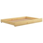 vidaXL Lit de repos avec tiroirs 90x200 cm Bois de pin massif