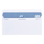 Boîte de 100 enveloppes blanches DL+ 112x225 90 g/m² Secure® GPV