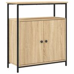 vidaXL Buffet chêne sonoma 70x30x80 cm bois d'ingénierie