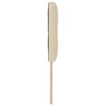 vidaXL Tête de lit réglable en hauteur Crème 160 cm tissu