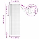 vidaXL Store de Fenêtre avec des rideaux Argent Aluminium