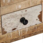 Vidaxl table basse 90x60x30 cm bois de manguier massif