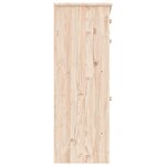 vidaXL Armoire à chaussures ALTA 77x35x96 cm bois massif de pin
