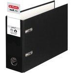 Classeur à levier PP maX.file protect A5 à l'italienne dos de 75 mm Noir HERLITZ