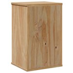 vidaXL Armoire murale de salle de bain OTTA 35x30x55 cm bois massif