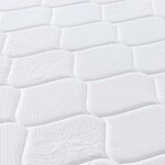 vidaXL Matelas à ressorts ensachés dureté moyenne 160x200 cm