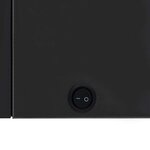 vidaXL Armoire de salle de bain à miroir LED 80x12 2x68 cm