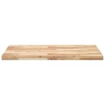 vidaXL Dessus de bureau non traité 120x70x4 cm bois d'acacia massif