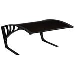 vidaXL Toit de garage pour tondeuse robot 77x103x46 cm Noir