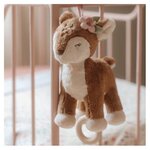 Boite a musique en peluche Faon - Fairy garden