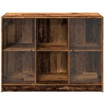 vidaXL Buffet vieux bois 102x37x75 5 cm bois d'ingénierie