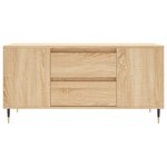 vidaXL Table basse chêne sonoma 102x44 5x50 cm bois d'ingénierie