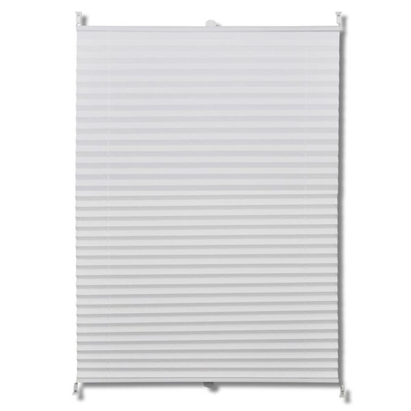 vidaXL Store plissé 40x200 cm Blanc