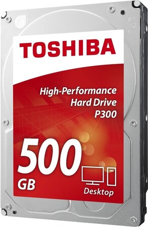 Disque Dur Toshiba 500 Go P300 S-ATA 3 - (6 Gb/s) (HDWD105EZSTA)