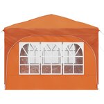 vidaXL Tente de fête pop-up 290 x 290 x 245 cm Orange