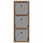 vidaXL Buffet avec tiroir Bois ancien 25 5 x 22 x 69 5 cm