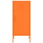 vidaXL Armoire de rangement Orange 42 5x35x101 5 cm Acier