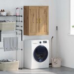 vidaXL Meuble mural Chêne artisanal 69 5 x 34 x 90 cm