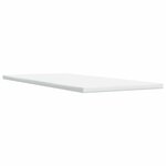 vidaXL Sommier à lattes de lit avec matelas Marron foncé 90x200 cm