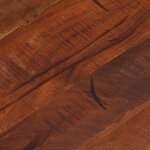vidaXL Dessus de table Ø 50x2 5 cm rond bois massif de récupération
