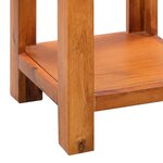 vidaXL Table d'appoint Bois d'acacia massif 30 x 30 x 70 cm