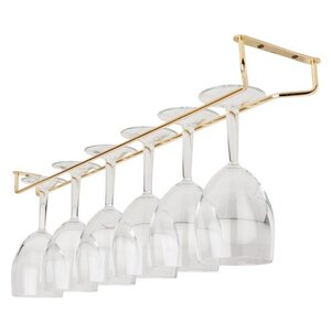 Support professionnel pour verres à pied en acier 610 mm -  - acier 155x610x36mm