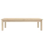 vidaXL Table basse 110x50x30 cm Bois massif de pin