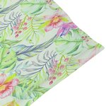 vidaXL Chaises de jardin lot de 6 coussins motif feuilles Bois de teck