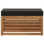 vidaXL Banc de Jardin Bois d'Acacia Massif Naturel