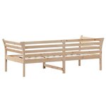 vidaXL Lit de jour 100x200 cm bois de pin massif