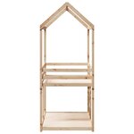vidaXL Lit superposé sans matelas 90x190 cm bois de pin massif