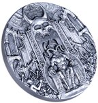 Pièce de monnaie en Argent 10 Dollars g 155.5 (5 oz) Millésime 2026 HEAVEN AND HELL (PRÉCOMMANDE)