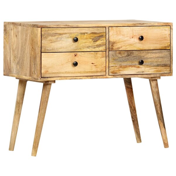 vidaXL Buffet 85 x 40 x 71 cm Bois de manguier massif