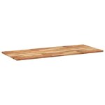 vidaXL Dessus de bureau fini à l'huile 120x60x2cm bois d'acacia massif