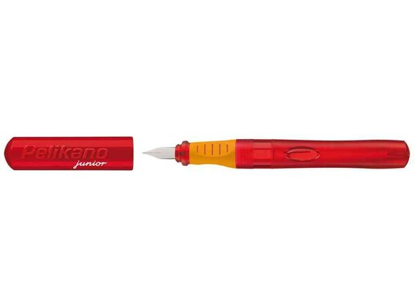 stylo plume Pelikano Junior P68L, rouge translucide PELIKAN