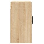 vidaXL Armoire murale chêne sonoma 60x31x60 cm bois d'ingénierie