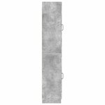 vidaXL Ensemble de Meubles 2 Pièces Gris béton Bois d'ingénierie