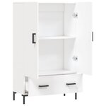 vidaXL Buffet haut blanc 69 5x31x115 cm bois d'ingénierie