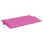 vidaXL Coussin de chaise longue rose tissu oxford