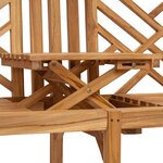 vidaXL banc Other Marron 150 x 60 x 90 cm Bois de teck solide