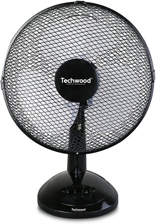 Ventilateur De Table De 23 Cm 30W Noir