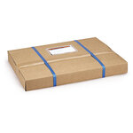 Boîte carton brune avec calage mousse grand format raja 74x61x4 5/9 cm (lot de 5)
