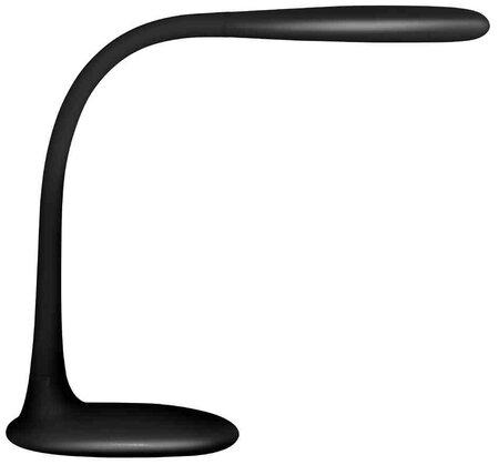 Lampe de bureau LED LUCY, noir UNILUX