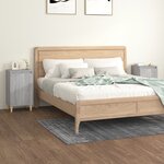 vidaXL Tables de chevet 2 Pièces sonoma gris 40x35x70cm bois d'ingénierie