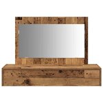 vidaXL Table de Toilette Marron 100 x 40 x 70 cm Bois d'ingénierie