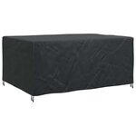 vidaXL Housse pour mobilier d'extérieur Noir 240 x 180 x 100 cm 420D