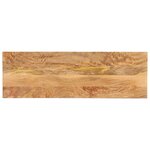 Vidaxl table console 110 x 35 x 77 cm bois de manguier massif