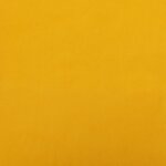 Vidaxl chaise de salle à manger jaune velours