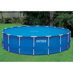 Intex Couverture solaire de piscine ronde 549 cm 29025