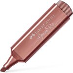 Surligneur textliner 1546 metallic rouge faber-castell